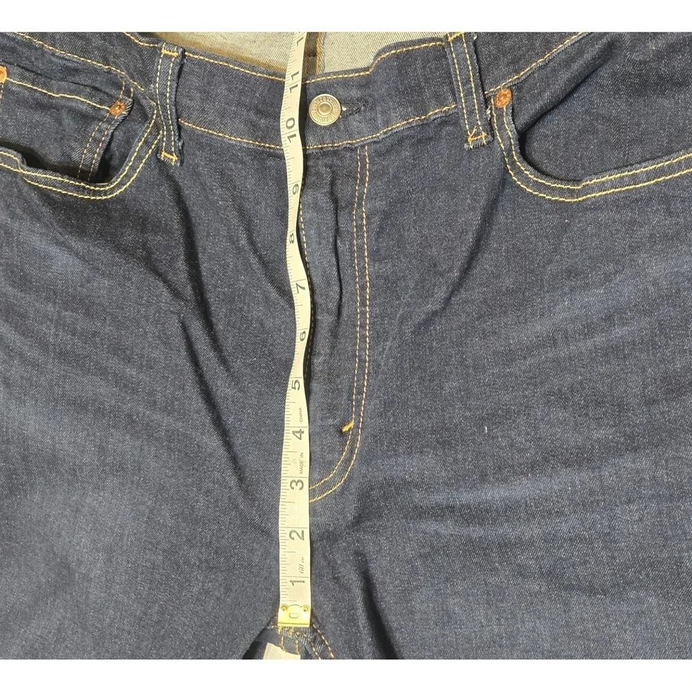 Levis 514 Straight Fit Mens Jeans Blue Denim Big E 26x27.5
